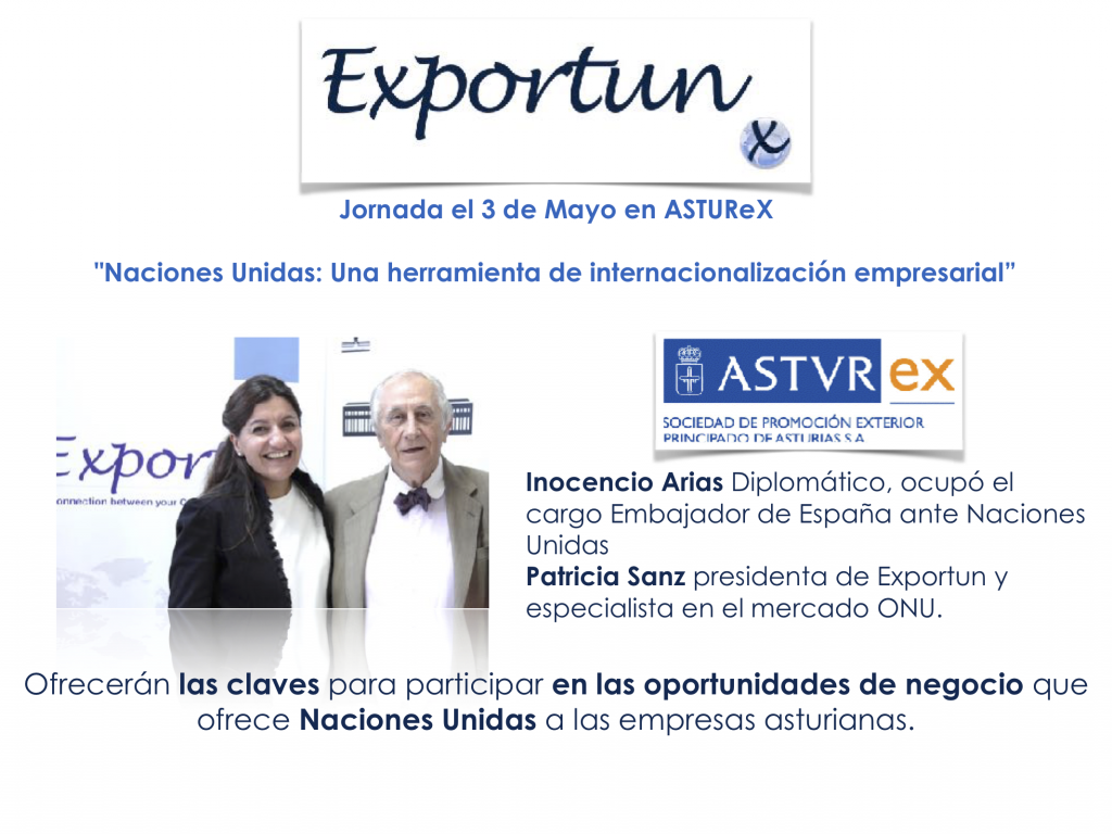 Exportun - Profesionales en Internacionalización empresarial especializados en mercado ONU